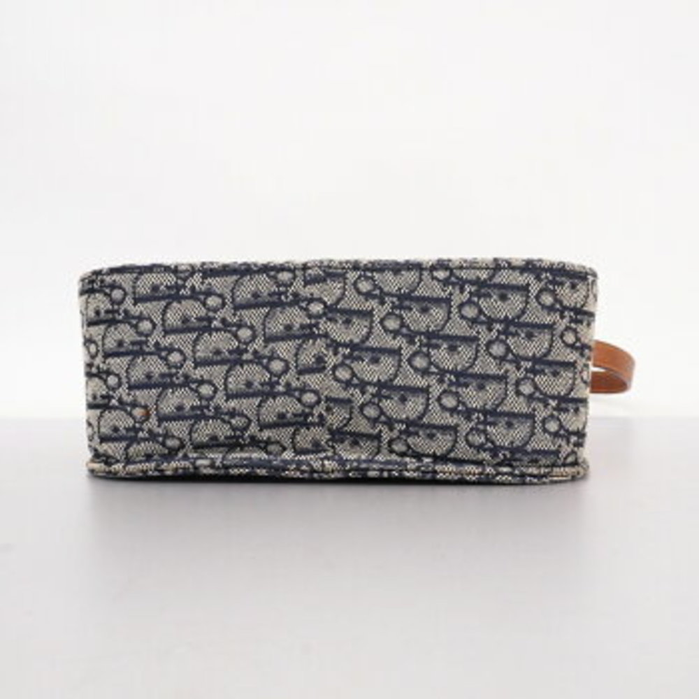 Christian Dior Trotter Canvas Leather Shoulder Bag - Picture 3 of 11